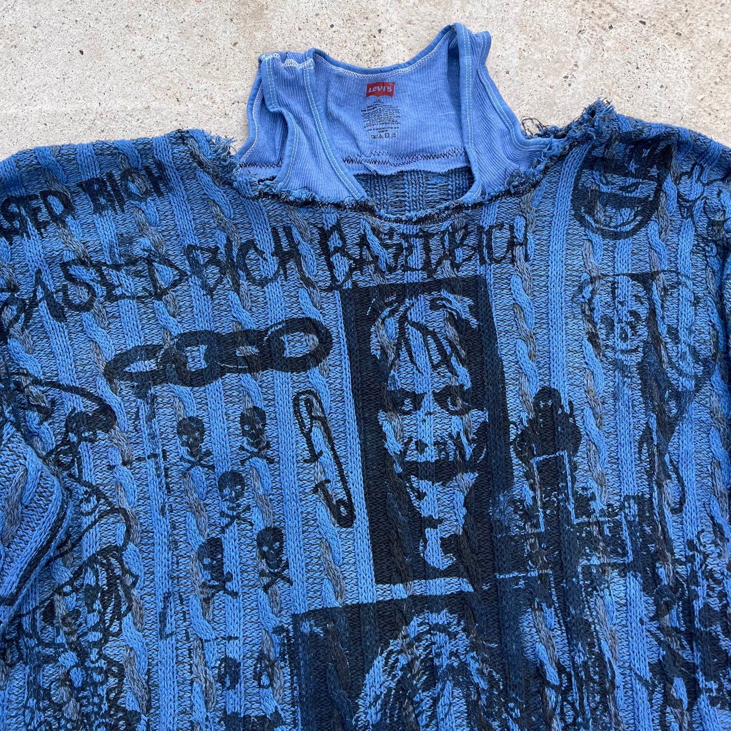 Basedbich mens 1of1 sweater size large - basedbich