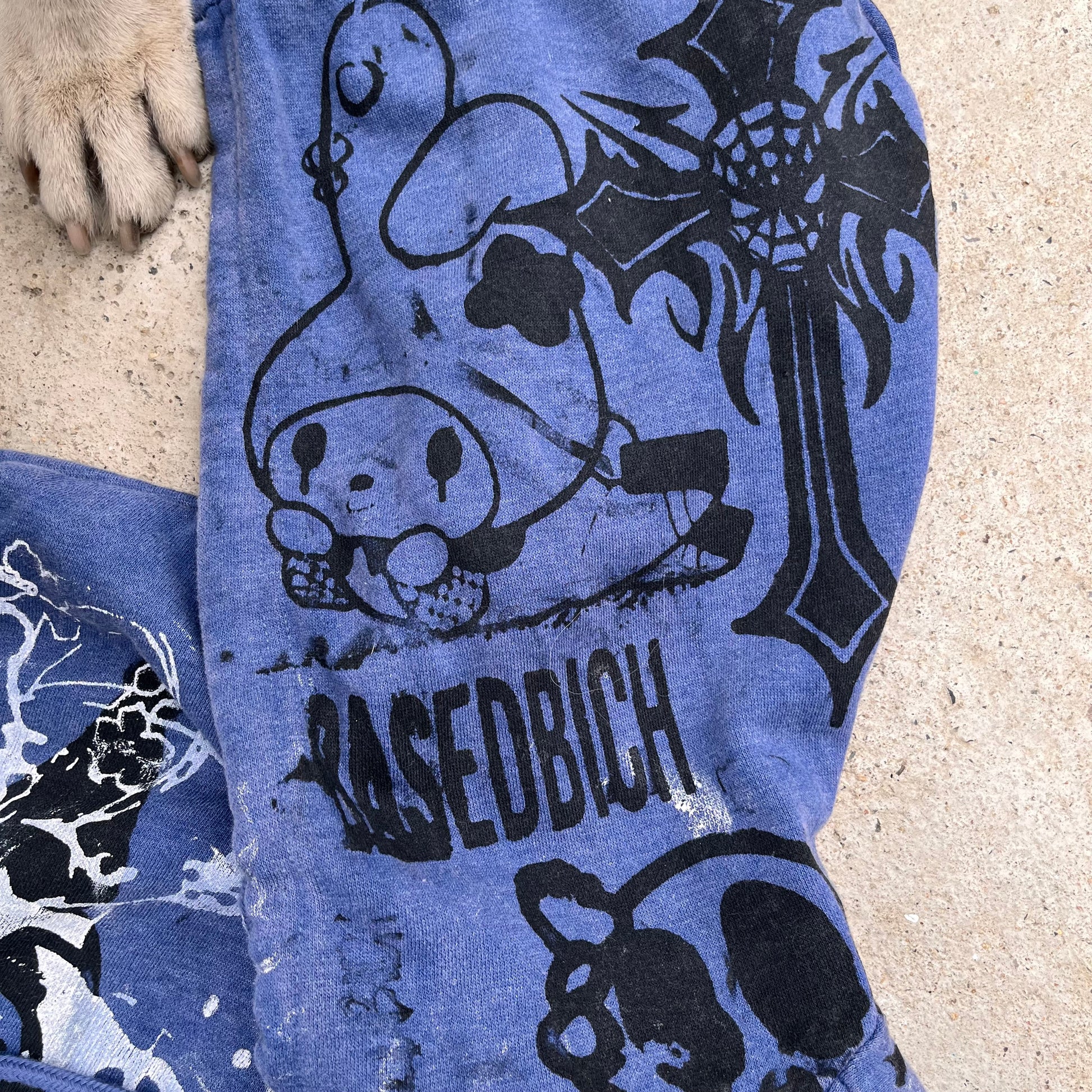 Basedbich womens cropped hoodie size medium - basedbich