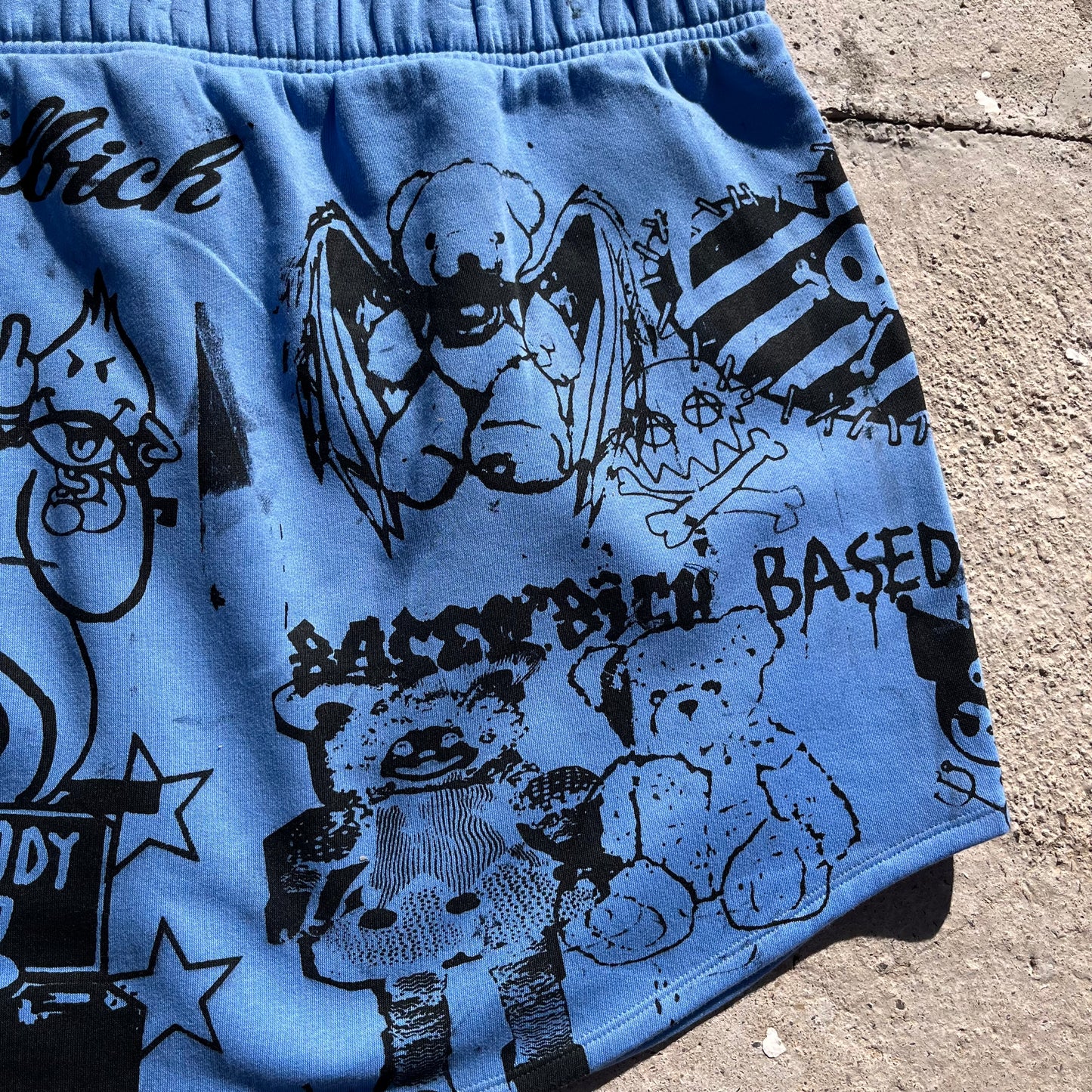 Basedbich women’s 1of1 fleece mini skirt size 2x - basedbich