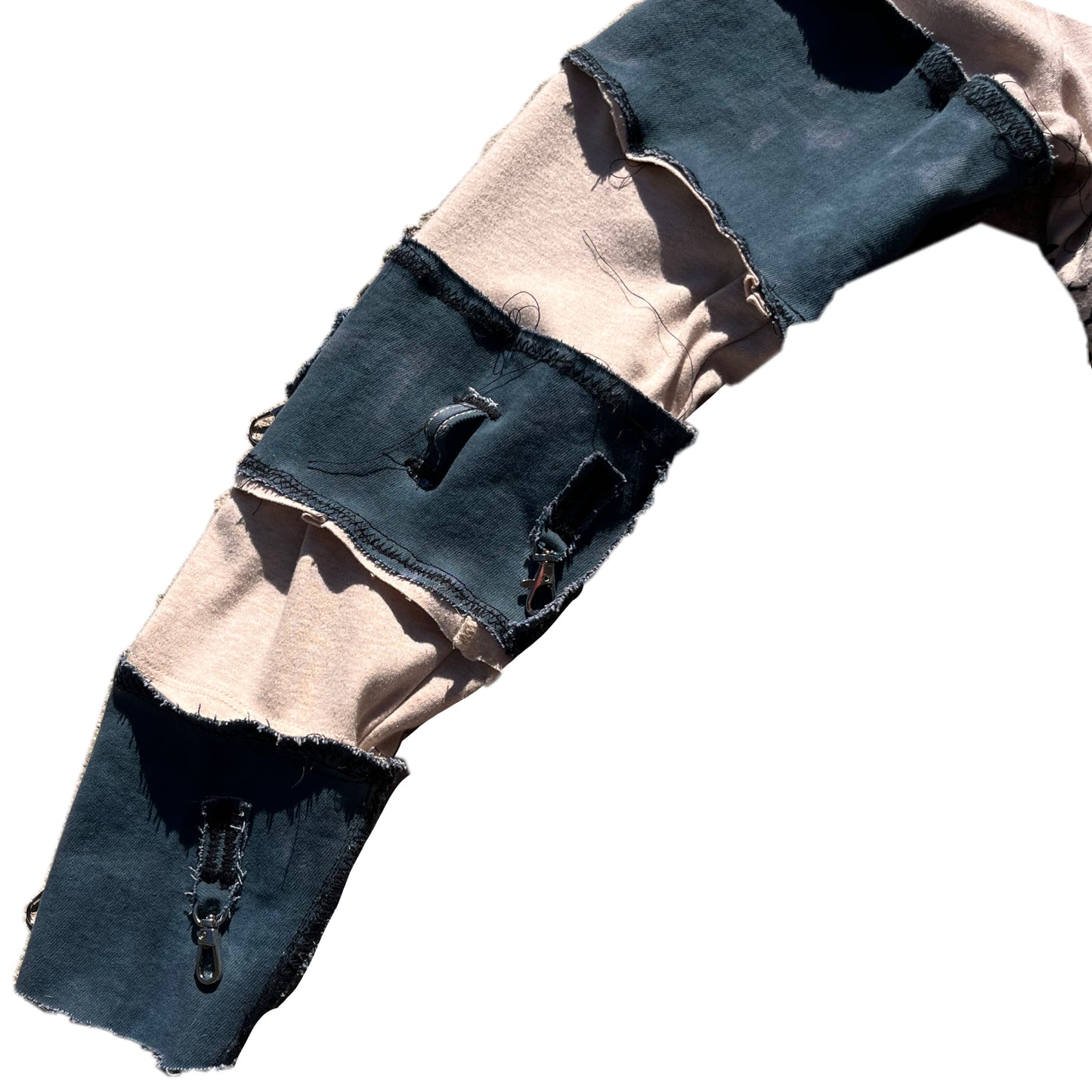 Basedbich custom punk extendo sleeve straight jacket shirt size M/small W/Large - basedbich