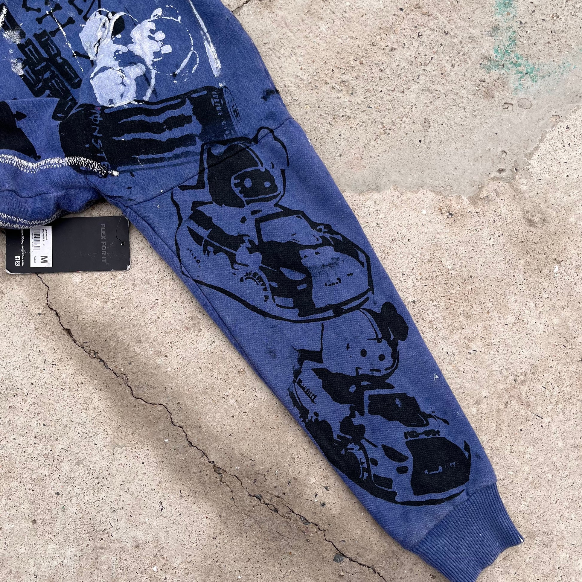 Basedbich womens cropped hoodie size medium - basedbich