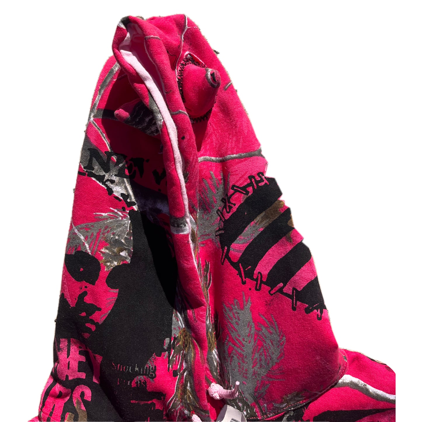 Basedbich women’s custom cropped hoodie with cat ears size medium - basedbich