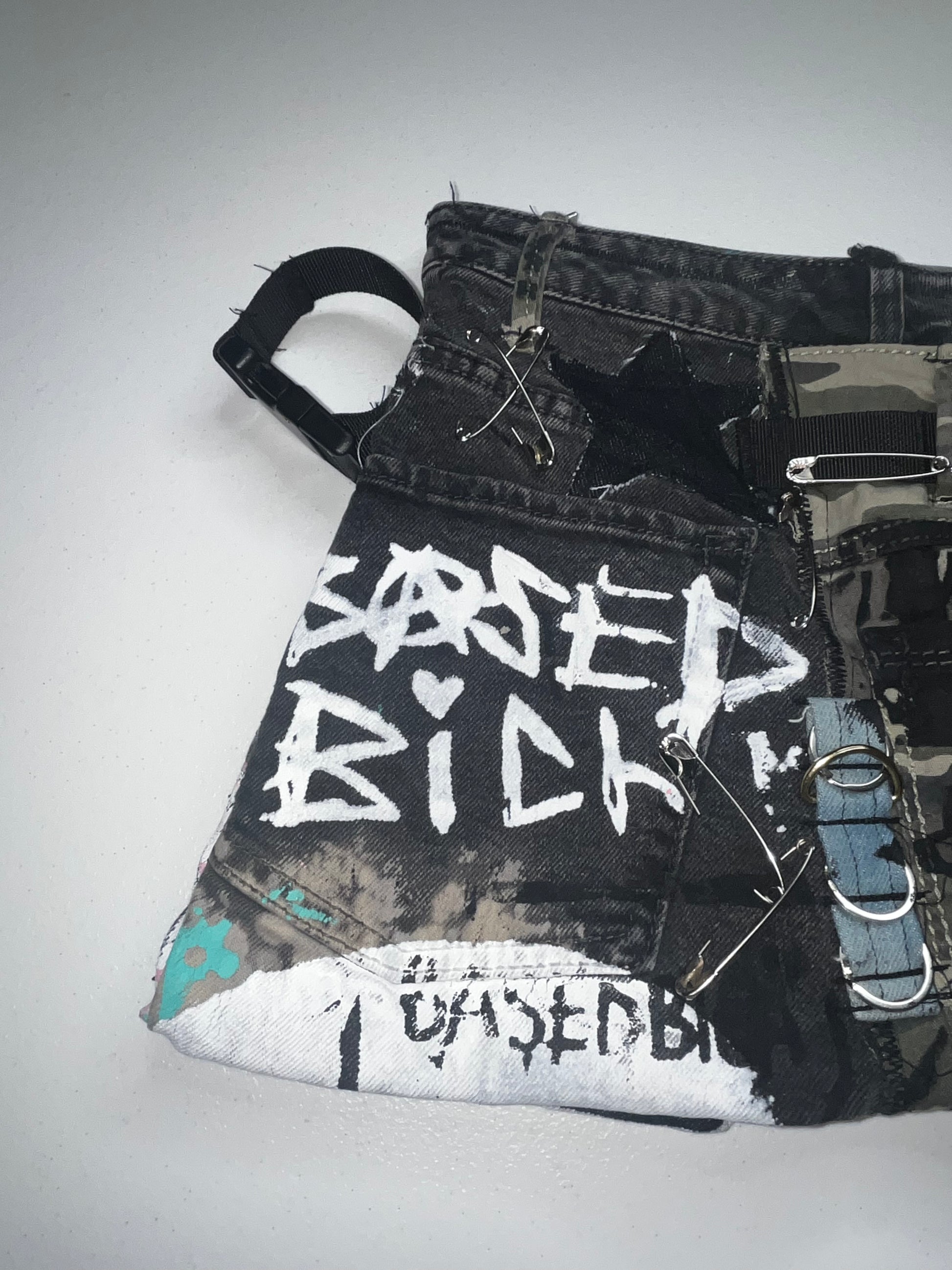 Basedbich 1of1 jean waist bag - basedbich