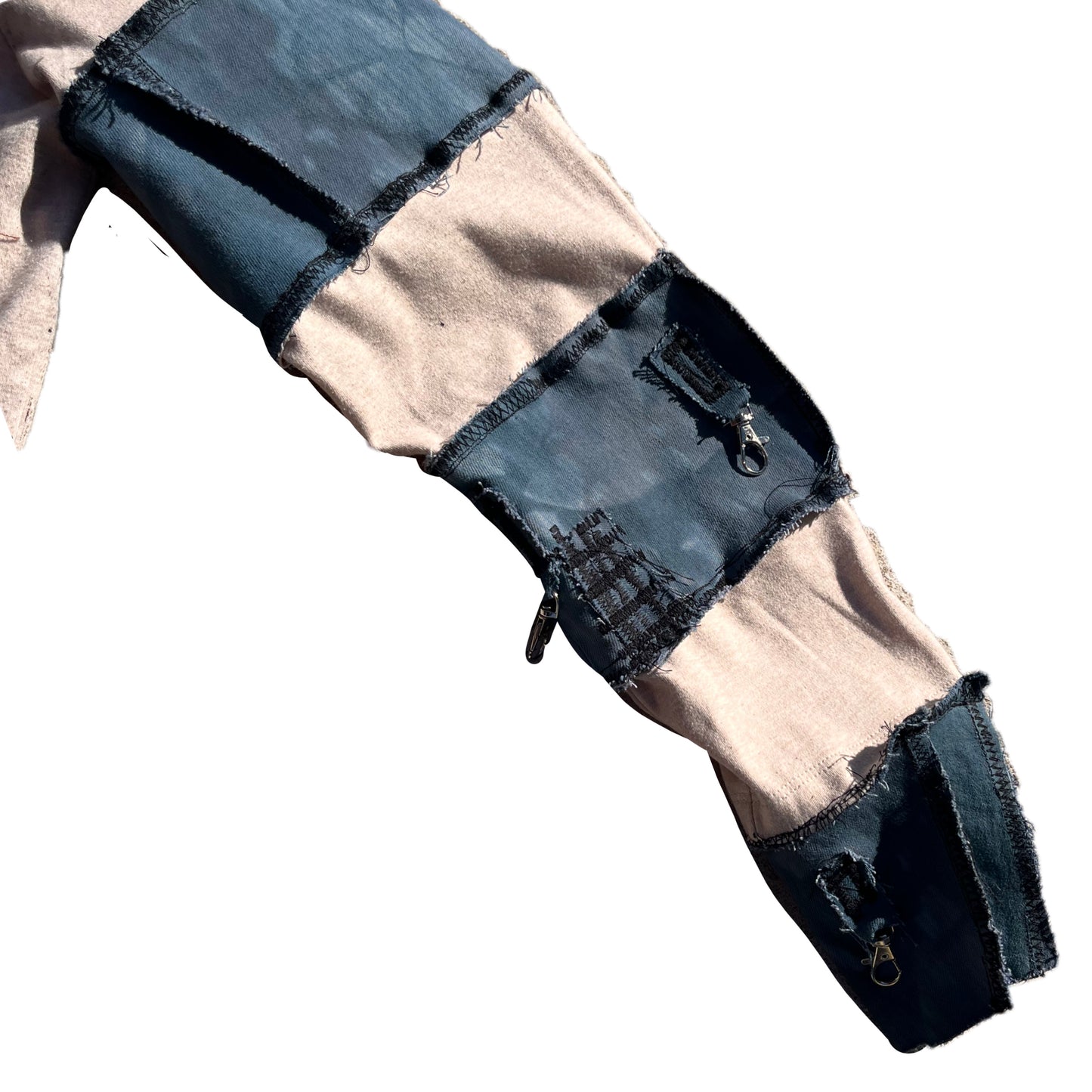 Basedbich custom punk extendo sleeve straight jacket shirt size M/small W/Large - basedbich