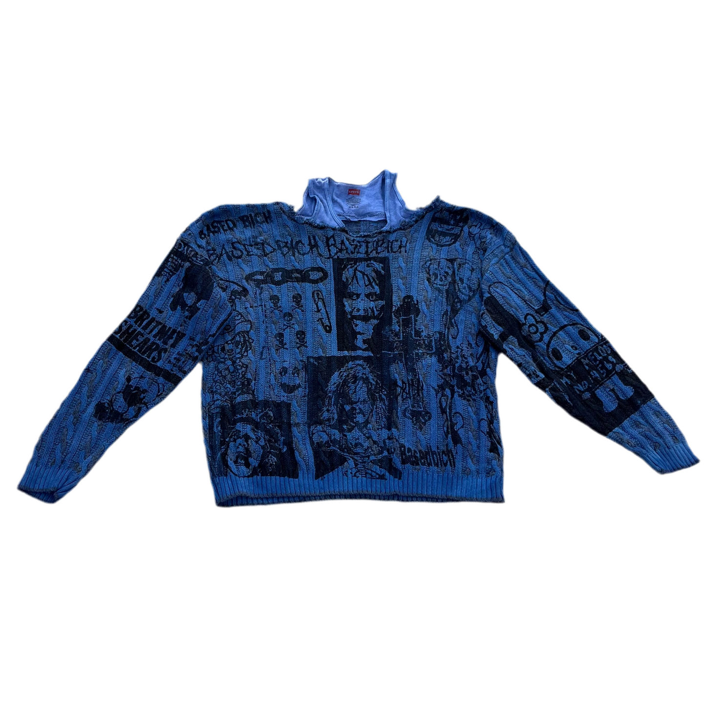 Basedbich mens 1of1 sweater size large - basedbich