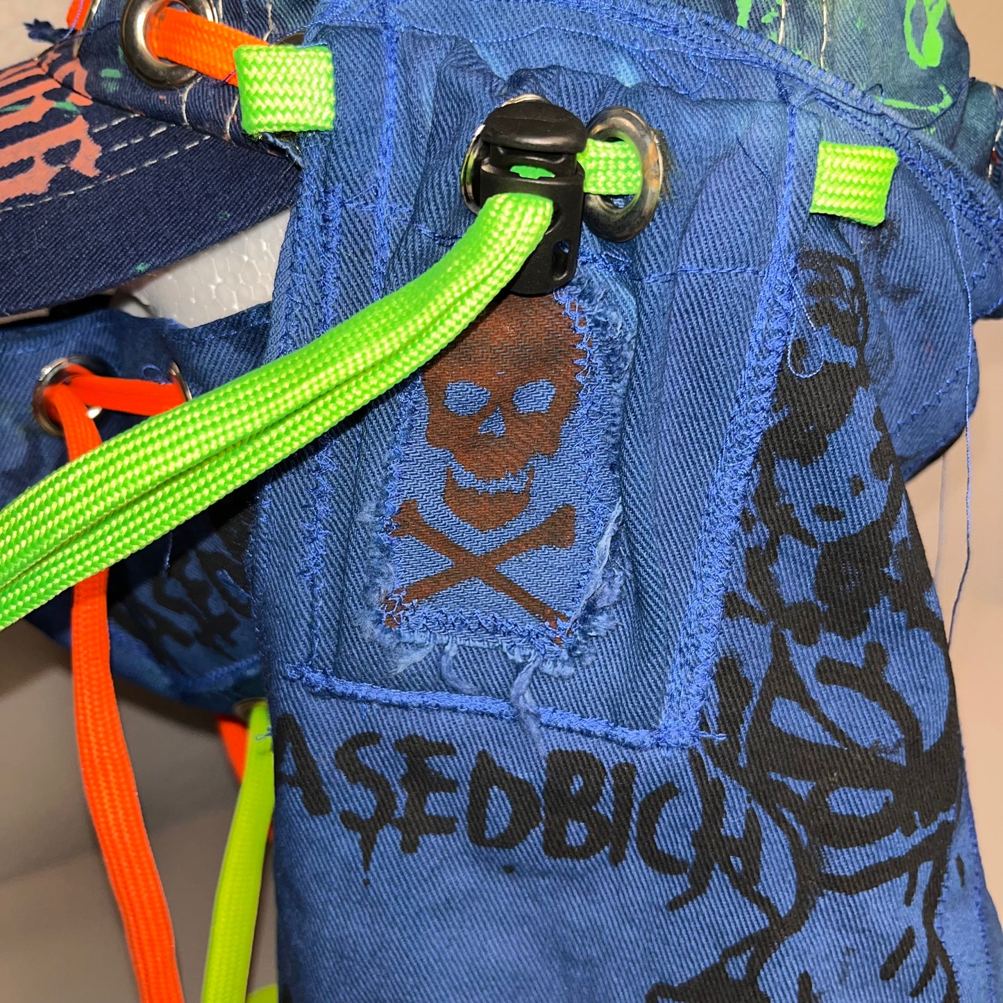 Basedbich 1of1 safari inspired hat - basedbich