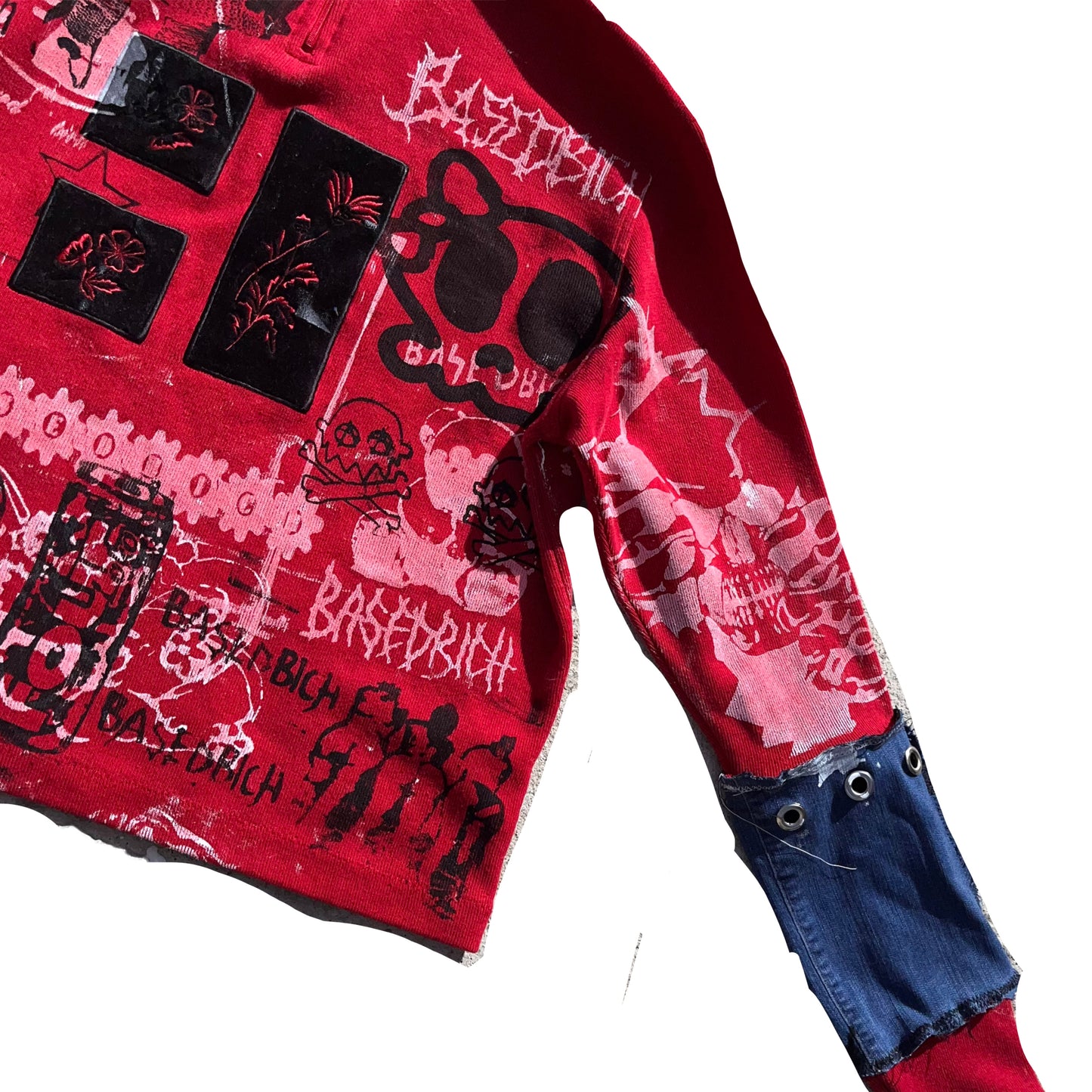 Basedbich custom extendo sleeve straight jacket shirt unisex - basedbich