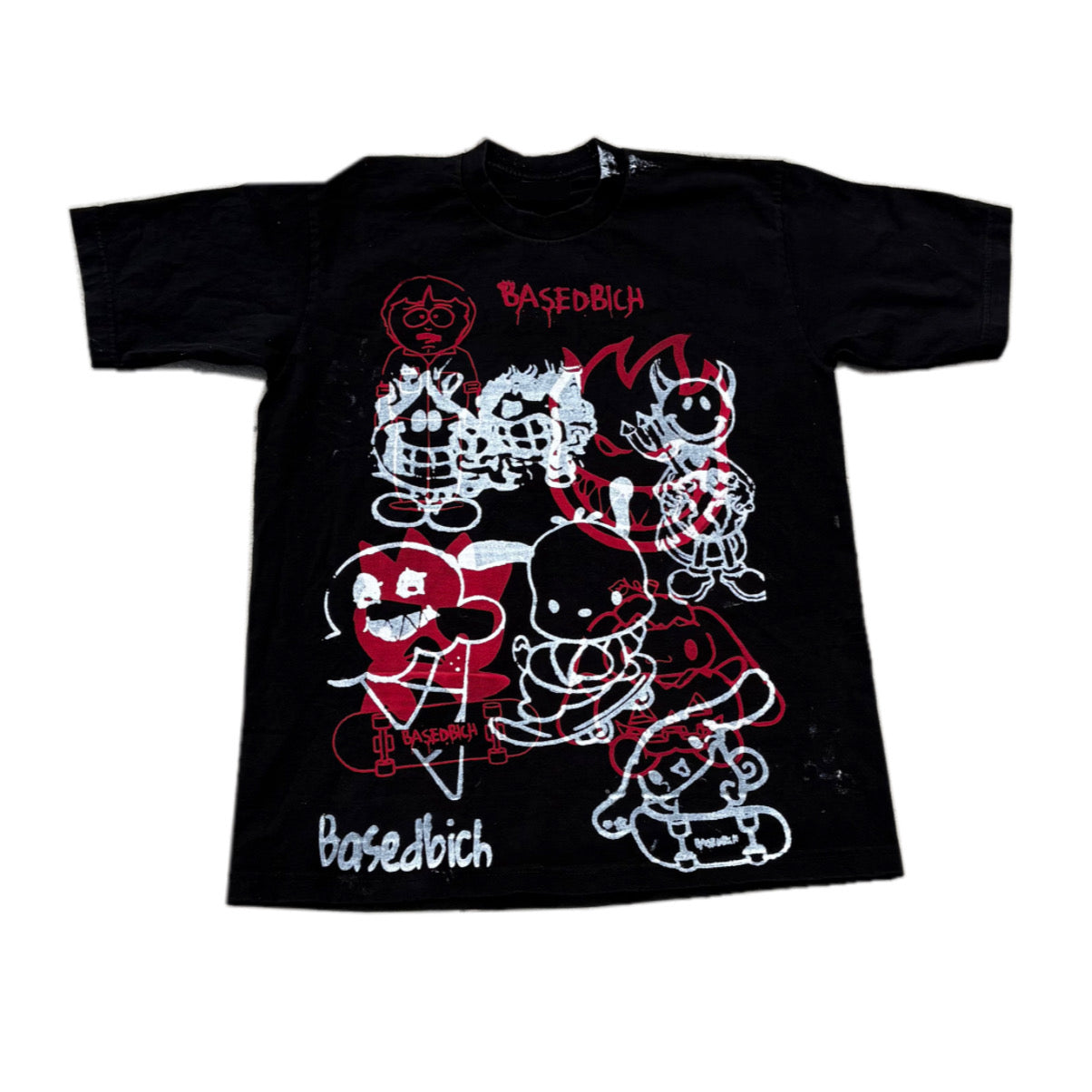 Basedbich graphic tee reprint sizes available