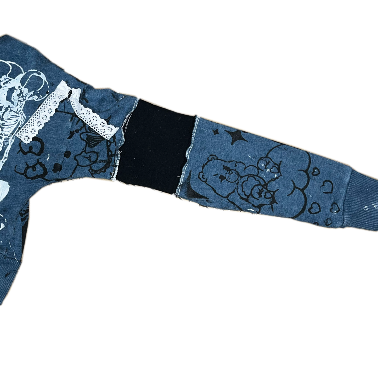 Basedbich women’s cropped bunny ear hoodie xsmall - basedbich