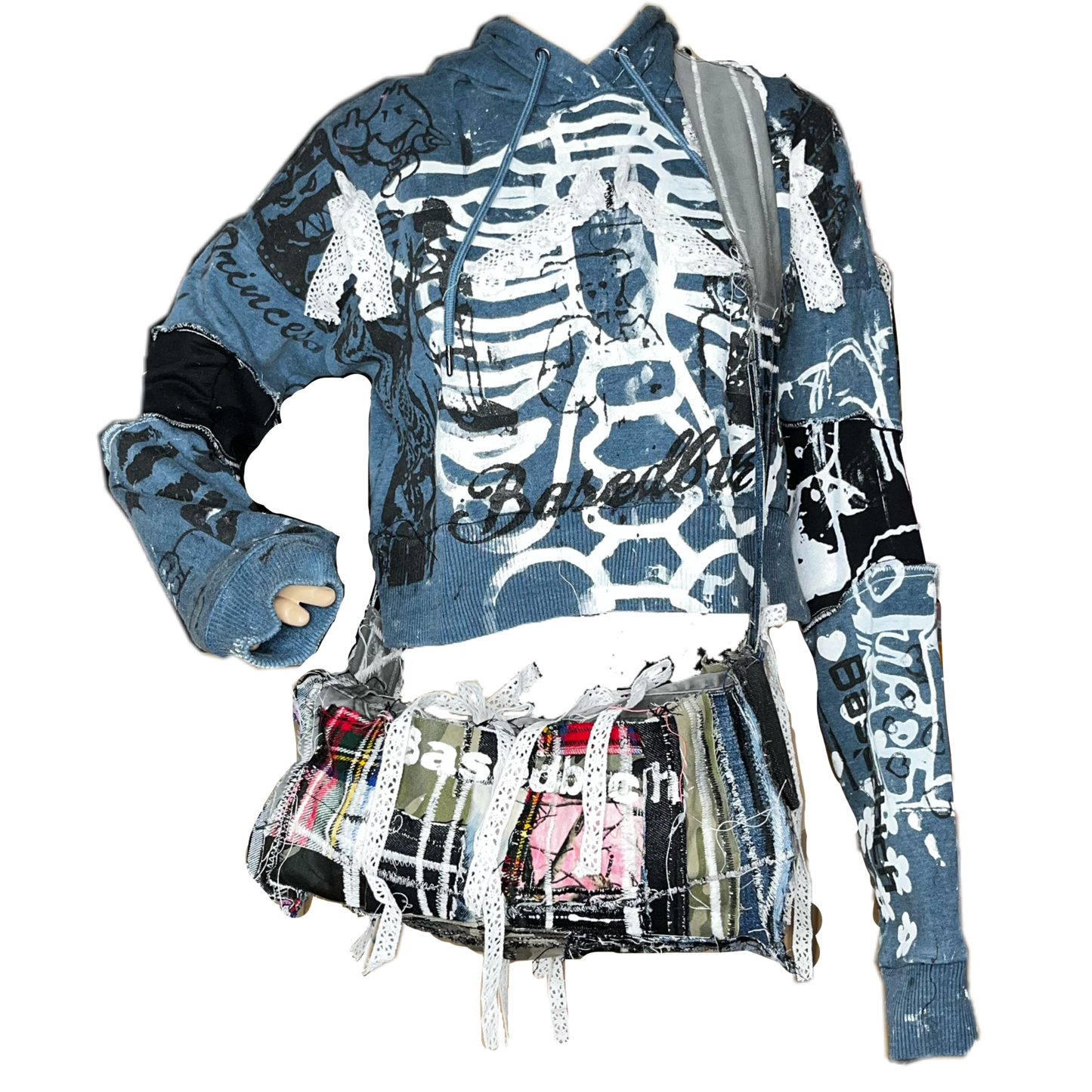 Basedbich 1of1 upcycled bag - basedbich