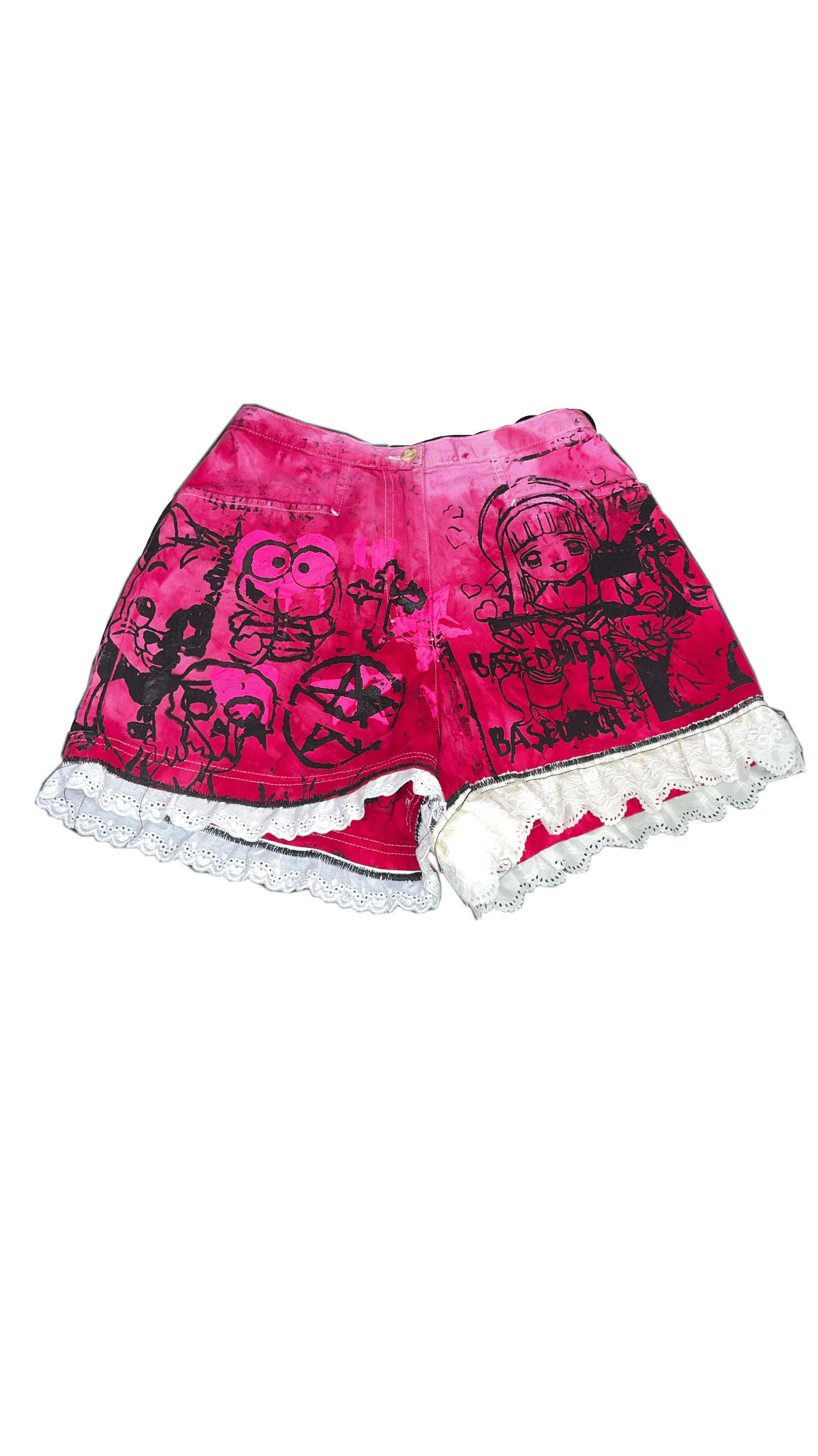 Basedbich womens 1of1 shorts sz4 - basedbich