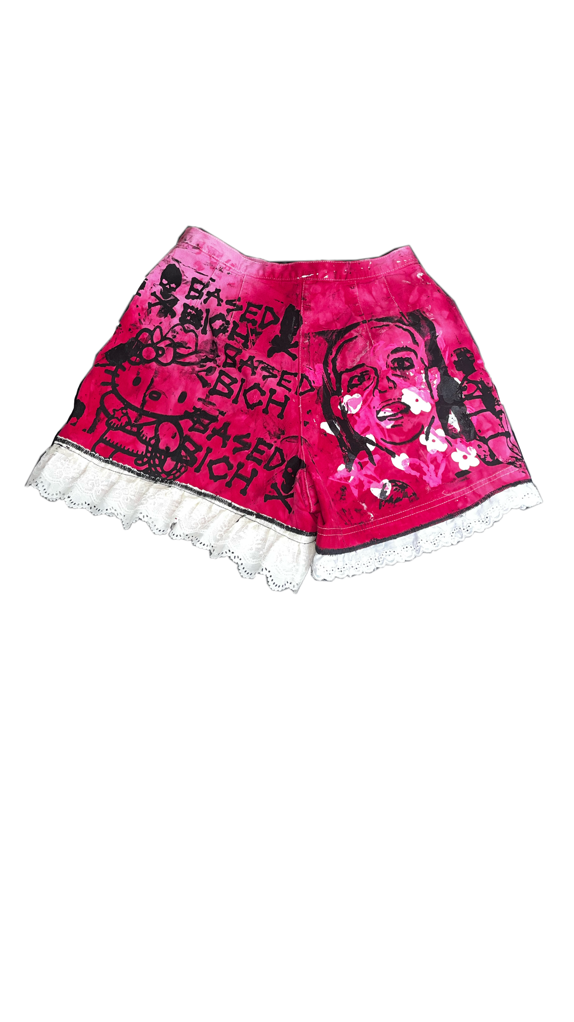 Basedbich womens 1of1 shorts sz4 - basedbich