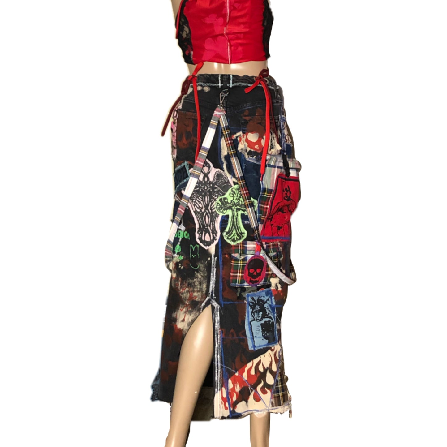 Basedbich 1of1 cargo maxi adjustable waist 20”-28” - basedbich