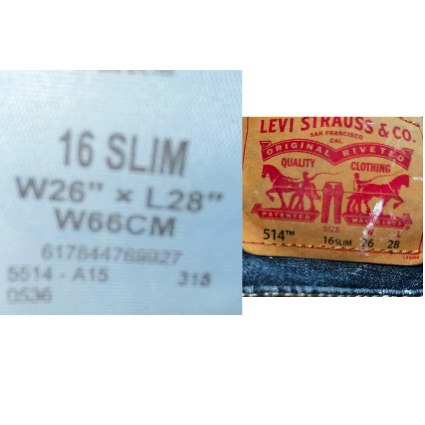 Basedbich 1of1 jeans youth/women’s size 16slim/26W - basedbich