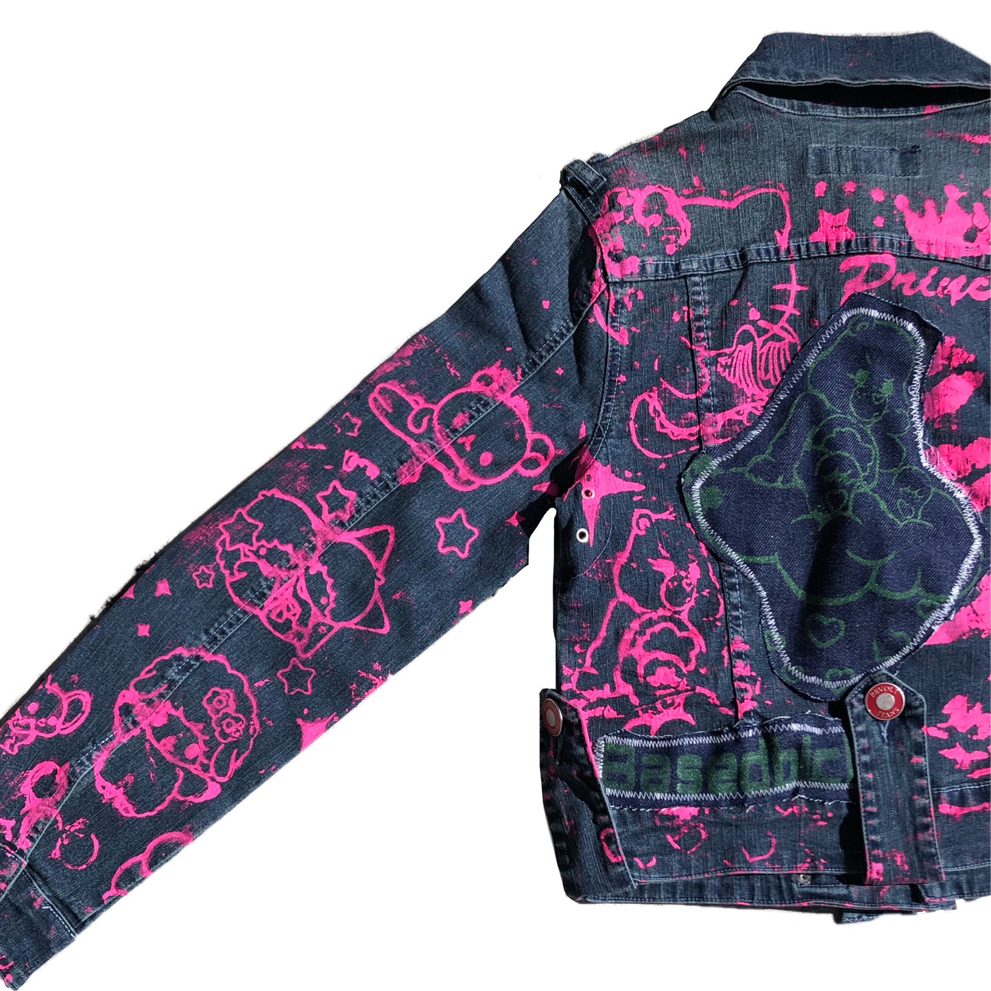 Basedbich ladies denim jacket small - basedbich