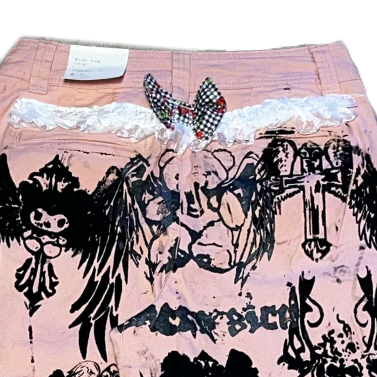 Basedbich womens 1of1 pants size 6 - basedbich