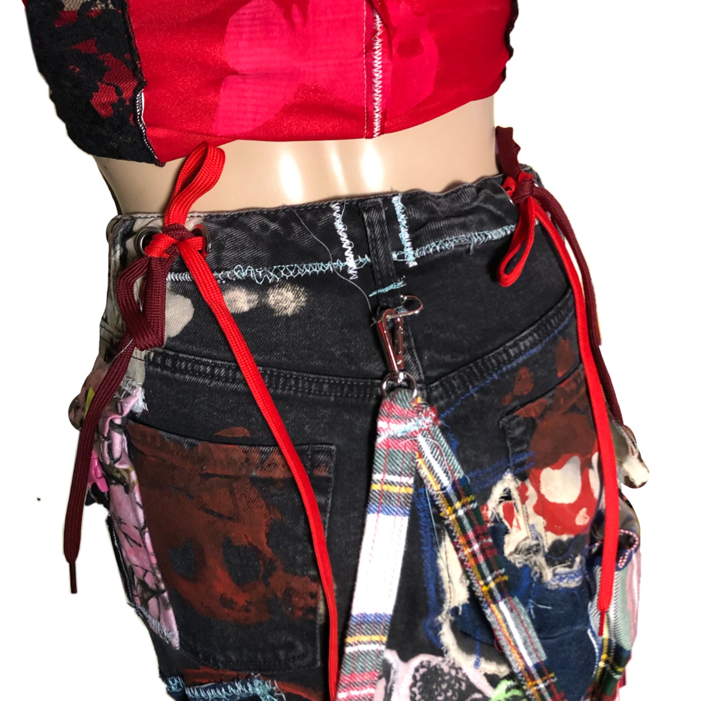 Basedbich 1of1 cargo maxi adjustable waist 20”-28” - basedbich