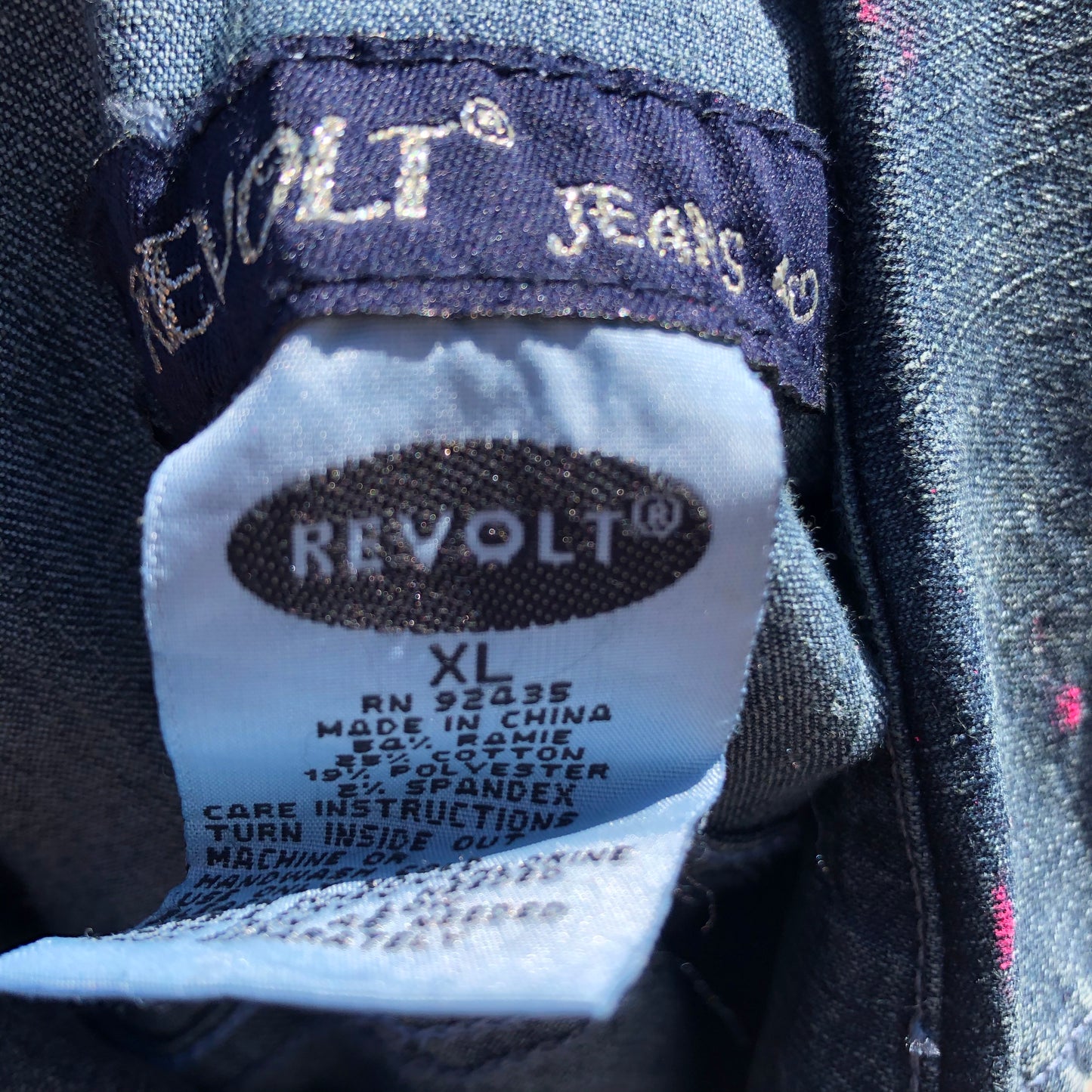 Basedbich ladies denim jacket xlarge - basedbich