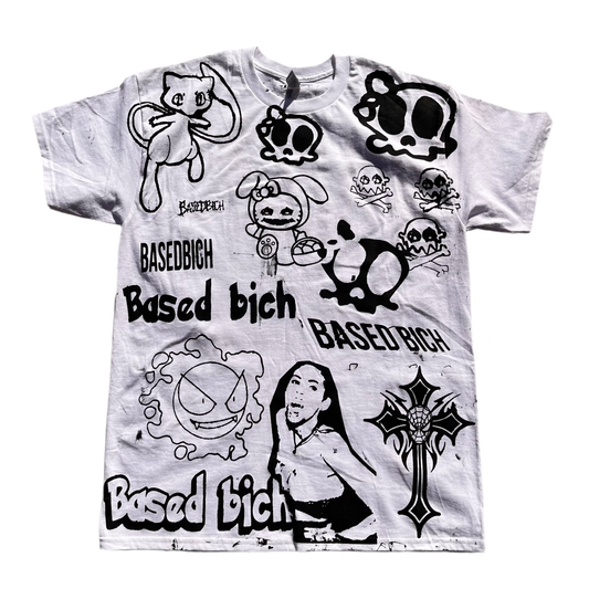 Basedbich custom T-shirt size large