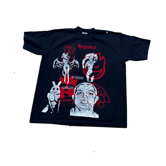 Basedbich graphic tee reprint sizes available