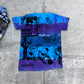 Basedbich mens Custom 1of1 tie dye tee size M - basedbich