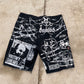 Basedbich 1of1 printed shorts size 40x11 - basedbich