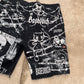 Basedbich 1of1 printed shorts size 40x11 - basedbich