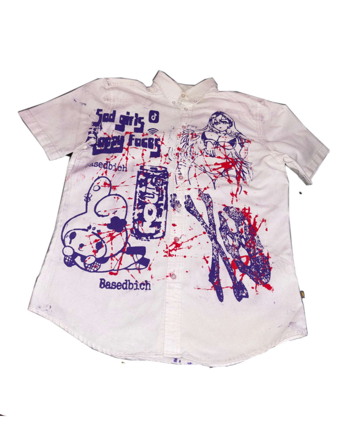 Basedbich mens 1of1 button up small