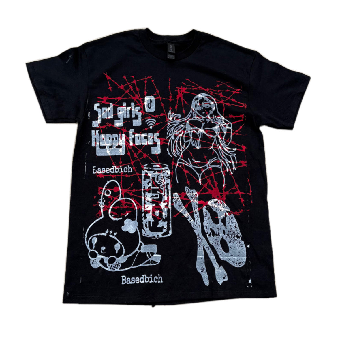 Basedbich graphic tee reprint sizes available