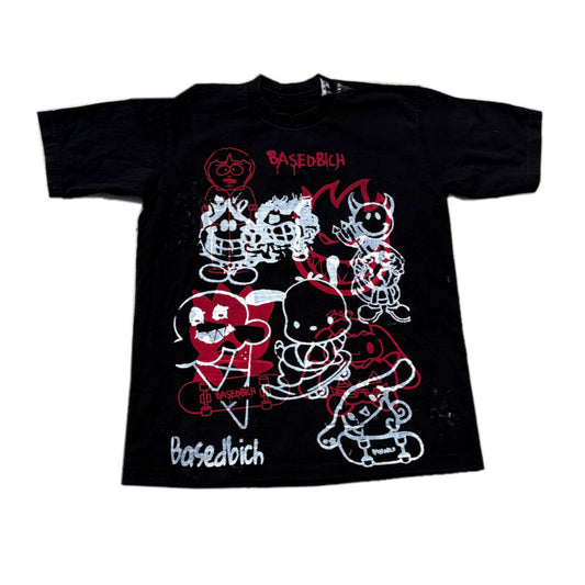 Basedbich graphic tee reprint sizes available