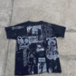 Basedbich men’s 1of1 custom Batman tee size Medium