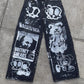 Basedbich women’s 1of1 custom jeans size 25w