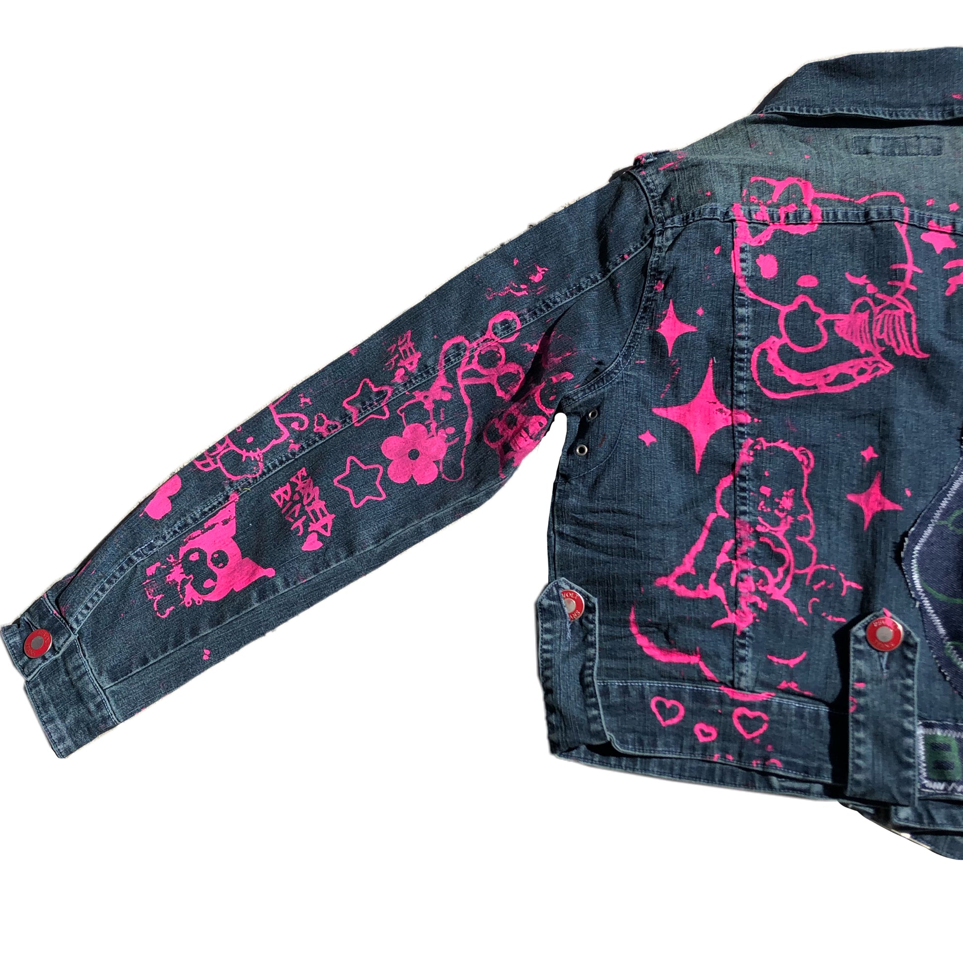 Basedbich ladies denim jacket xlarge - basedbich