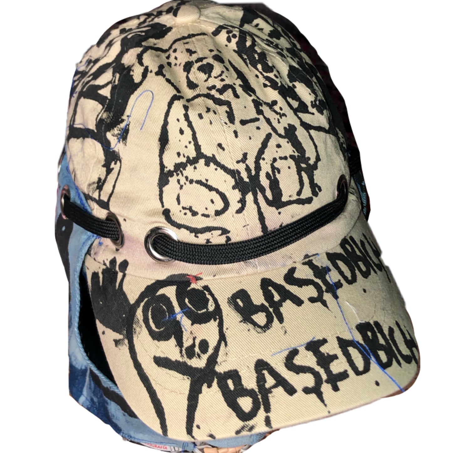 Basedbich 1of1 safari inspired hat - basedbich