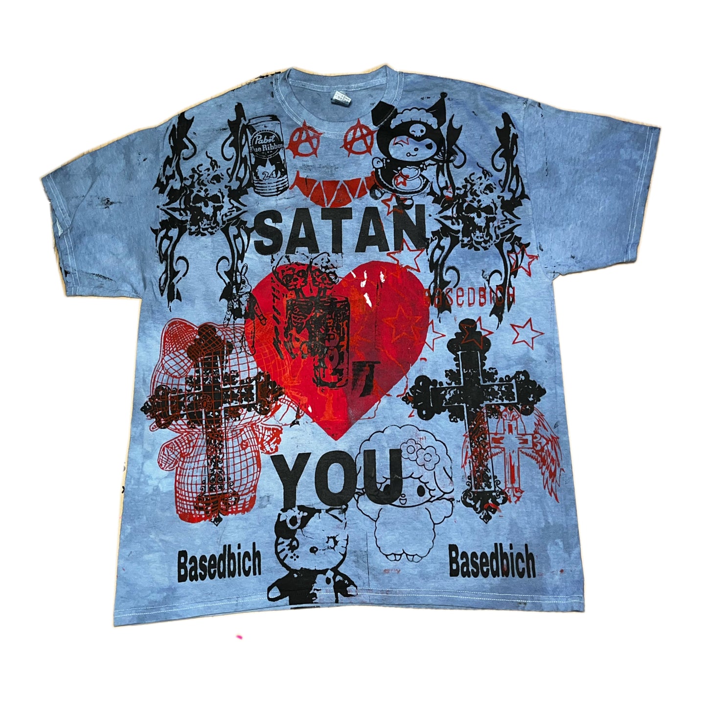 Basedbich mens 1of1 graphic tee XL - basedbich