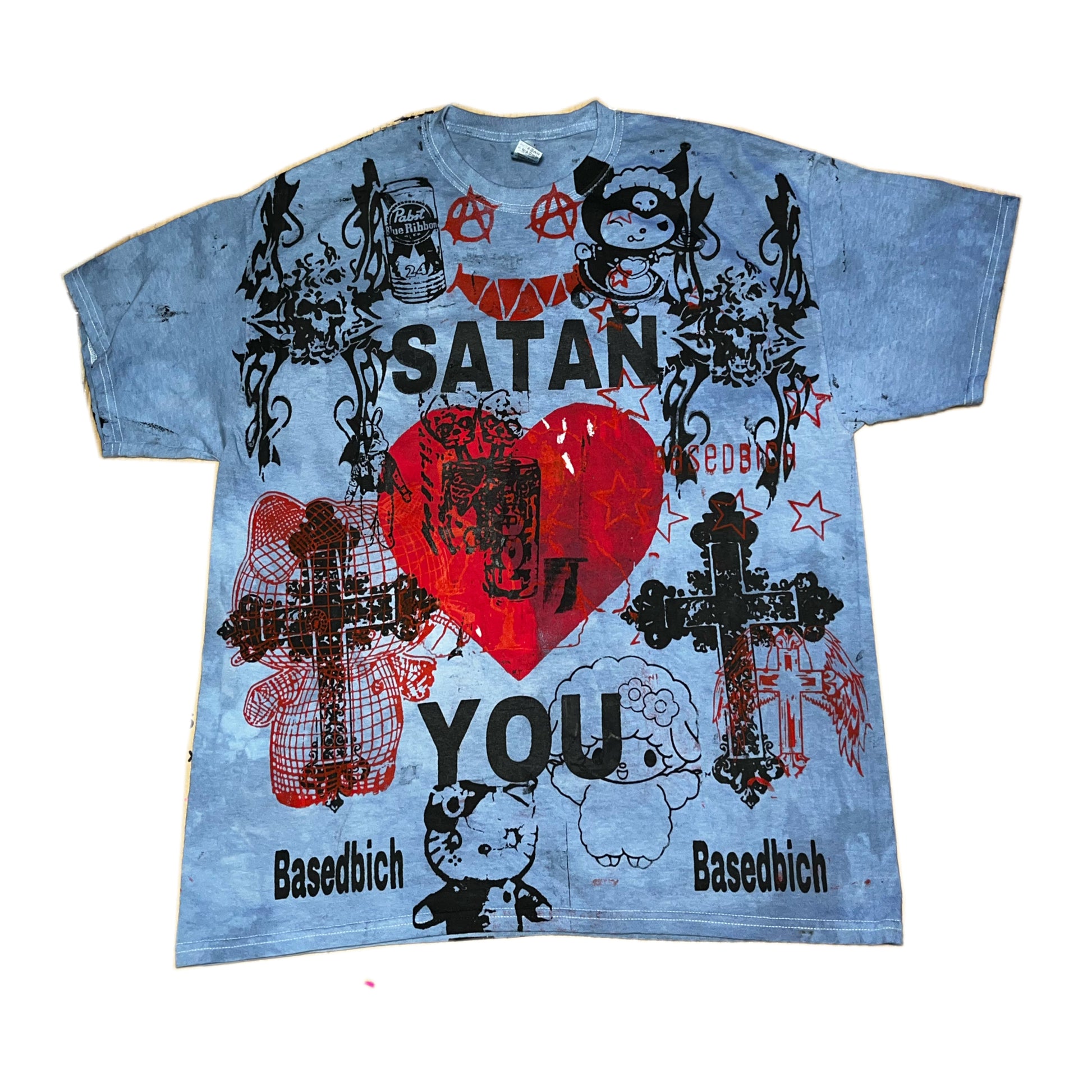 Basedbich mens 1of1 graphic tee XL - basedbich